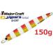  Major craft #048 Zebra красный Gold jig pala вертикальный Short 150g