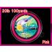 [ Io ] для ужения нахлёстом поддержка линия 100yard розовый цвет pink 20lbs