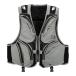  Daiwa float Short рыболовный жилет DV-3025F серый XL размер / форель .. лучший daiwa рыболовная снасть 