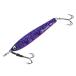 バレーヒル ドラゴンQ メタルフラット クイックパッケージ 130g #1 パープル/WピンクWH / タチウオ メタルジグ 釣具 (置き配可 送料450円)