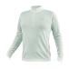  Gamakatsu dry белка ta половина Zip рубашка #2 лёд серый GL4020 ( рыбалка рубашка футболка )