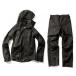 Makku UMI RAIN GEAR 3re year непромокаемый костюм черный UOYA сотрудничество UM710 ( непромокаемая одежда непромокаемый костюм верх и низ в комплекте )