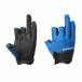  Shimano 01 Basic перчатка 3 голубой GL-008Y ( рыбалка перчатка рыбалка ).. пачка возможно 