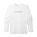 SH-011V хлопок Logo длинный рукав Neo белый M размер 