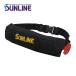  Sunline авто надувной талия ремень SUL-5521 рыбалка сертификация имеется плавающий лучший спасательный жилет одежда . рыболовный (2026 год новый товар )