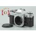 [ used ]Canon Canon AE-1 silver film single‐lens reflex camera 