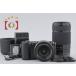 [ б/у ]SONY Sony α5000 ILCE-5000 двойной zoom линзы комплект черный shutter частота . немного 