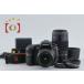 �y���ÁzSONY �\�j�[ ��200 DSLR-A200 �_�u���Y�[�������Y�L�b�g �u���b�N