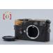 [ б/у ]Leica Leica M4 оригинал черный краска 1967 год производства серийный 1181 в десять тысяч шт. дальномер пленочный фотоаппарат 