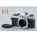 [ б/у ]Nikon Nikon FE серебряный плёнка однообъективный зеркальный камера 