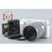 [ б/у ]SONY Sony α NEX-F3 zoom линзы комплект белый shutter частота . немного 