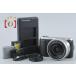 [ б/у ]SONY Sony α NEX-C3 zoom линзы комплект черный shutter частота . немного 