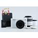 [ б/у ]Nikon Nikon 1 J1 двойной zoom комплект белый shutter частота . немного 