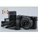 [ б/у ]SONY Sony α6000 ILCE-6000 черный энергия zoom линзы комплект shutter частота . немного много язык соответствует 