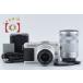 [ б/у ]OLYMPUS Olympus PEN mini E-PM2 серебряный двойной zoom линзы комплект shutter частота . немного 