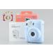 [ б/у ]FUJIFILM Fuji Film instax mini 12 пастель голубой камера мгновенной печати изначальный с коробкой 
