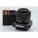 [ б/у ]Nikon Nikon DW-4 F3 для высота коэффициент увеличения искатель 