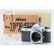 [ вскрыть не использовался товар ]Nikon Nikon новый FM2 предыдущий период серебряный плёнка однообъективный зеркальный камера 