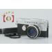 �y���ÁzOLYMPUS �I�����p�X PEN FV �V���o�[ + F.ZUIKO AUTO-S 38mm f/1.8