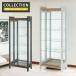  collection case glass case display storage living storage width 60cm high type display rack strengthen glass 