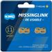 KMC TI-GOLD 11 speed for missing link CL-555R( repeated use possible )11 Speed for 11S for RE-USABLE Missing Link titanium Gold 11 Speed free shipping 