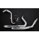 17- touring M8 COBRA Cobra Pro камера выхлопная труба двойной Bang хром muffler выхлопная труба 