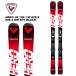 ROSSIGNOL Rossignol лыжи HERO JR KID-X + KID 4 GW B76 BLACK крепления комплект 23-24 модель Junior 