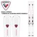 ROSSIGNOL ���V�j���[�� �X�L�[�� NOVA 2 XPRESS + XPRESS W 10 GW B83 WHITE SPARKLE �r���f�B���O�Z�b�g 25-26 ���f�� ���f�B�[�X