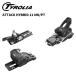 TYROLIA Chiroria лыжи крепления ATTACK HYBRID 11 MN/PT solid black/silver(.. цена 3.0-11.0)26-27 модель [ одиночный товар распродажа не возможно ]