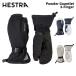 �y31652�zHESTRA �w�X�g�� �O���[�u Powder Gauntlet 3-Finger 25-26 ���f��