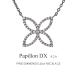 եå flags  K18  0.26ct ͥå쥹 Papillon DX026 18 18K PT  ץ Хե饤 ѥԥ ĳ ͥå쥹