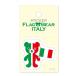 FLAG BEAR STICKER<ITALY> национальный флаг стикер маленький (S) Италия moon графика FLAGS