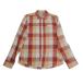 Scotch &amp; soda Scotch &amp; soda фланель рубашка orange серия рубашка с длинным рукавом размер M в клетку мужской мужская мода [ б/у ]