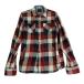 Scotch &amp; soda Scotch &amp; soda фланель рубашка рубашка с длинным рукавом размер M в клетку мужской мужская мода [ б/у ]
