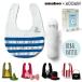 MOOMIN BABY×amabro bib & погремушка Moomin baby amabro