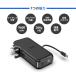 PSE�F�؍� ���}�����o�C���o�b�e���[ WPD30 9600mAh AC�v���O �����P�[�u�� ���C�����X�[�d Cager /�C�O�~ �֘A�摜3