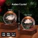 Amber Crystal�b�A���o�[ �N���X�^�� ���C�g Gingko �M���R�[ �ԐڏƖ� ������� �v���[���g �M�t�g �a���� �L�O�� �C���e���A �k�� /�C�O�~/�ꕔ�\��