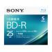  Sony Blue-ray диск BD-R 25GB 1 раз видеозапись для 5 листов ввод 4 скоростей дублирование соответствует 5BNR1VJPS4