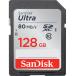 128GB SanDisk サンディスク Ultra SDXCカード CLASS10 UHS-I R:80MB/s 海外リテール SDSDUNC-128G-GN6IN ◆メ