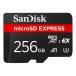 microSD Express 256GB microSDXC SD Express SanDisk EX PCIe NVMe UHS-I U3 A1 R:880MB/s W:650MB/s за границей li tail SDSQXFN-256G-GN4NN *me