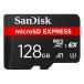 microSD Express 128GB microSDXC SD Express SanDisk EX PCIe NVMe UHS-I U3 A1 R:880MB/s W:480MB/s за границей li tail SDSQXFN-128G-GN4NN *me