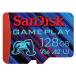  микро SD карта 128GB microSDXC SanDisk SanDisk GamePlay UHS-I U3 V30 A2 R:190MB/s W:130MB/s за границей li tail SDSQXAA-128G-GN6XN *me