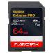 SD карта 64GB SDXC SANDISK SanDisk Extreme PRO Class10 UHS-I U3 V30 4K R:200MB/s W:90MB/s за границей li tail SDSDXXU-064G-GUCIN *me