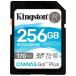 256GB SDXC card SD card Kingston King stone Canvas Go Plus UHS-I U3 V30 4K R:170MB/s W:90MB/s abroad li tail SDG3/256GB *me