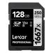 128GB SDXC карта SD карта Lexarre kissa -Professional 1667x Class10 UHS-II U3 V60 R:250MB/s W:120MB/s за границей li tail LSD128CB1667 *me