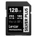 SD карта 128GB SDXC Lexarre kissa -Professional SILVER PLUS Class10 UHS-I U3 V30 R:255MB/s W:180MB/s за границей li tail LSDSIPL128G-RNNNC *me