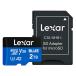  микро SD карта 2TB microSDXC Lexarre kissa -BLUE Class10 UHS-1 U3 V30 A2 R:160MB/s SD адаптор есть за границей li tail LMSBLUE002T-BNANG *ko