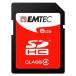 SD карта 8GB SDHC EMTEC Elite Silver CLASS4 R:25MB/s W:5MB/s за границей li tail ECMSD8GHC4 *me
