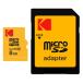  микро SD карта 8GB microSDHC KODAKko Duck EXTRA PERFORMANCE CLASS10 R:20MB/s SD адаптор есть за границей li tail EKMSDM8GHC10CK *me