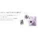 �`�F�L �C���X�^���g�J���� instax mini 12 LILAC PURPLE �x�m�t�C���� �V�[���ɍ��킹�ĊȒP�E���ꂢ�ɎB�e ���C���b�N�p�[�v�� INSMINI12PPL ���� �֘A�摜2